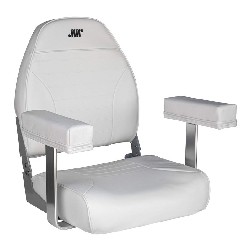Wise 8WD444AR-710 Arm Rest with Aluminum Brackets and Mounting Hardware, White - Image 2
